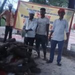 राजा आनन्द ज्योति सिंह के आर्थिक सहयोग से थाना फेफना बलिया द्वारा प्राप्त अज्ञात हिन्दू शव का देवाश्रम ने किया अंतिम संस्कार